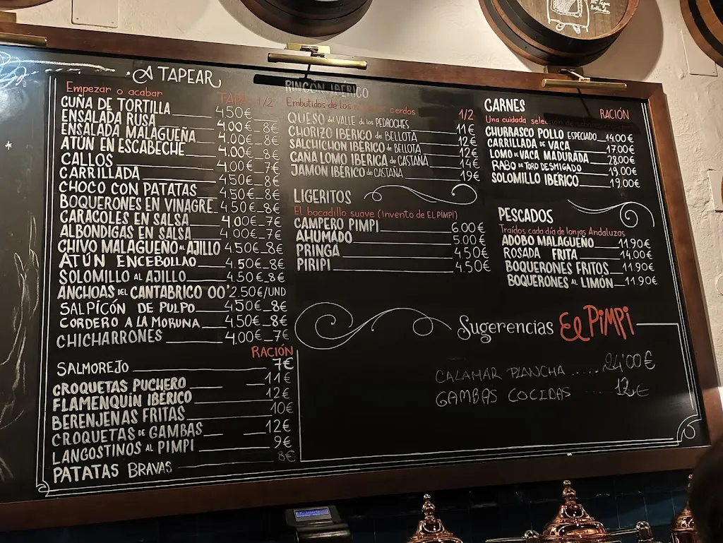 Menu_Bodega El Pimpi._Málaga_image_4