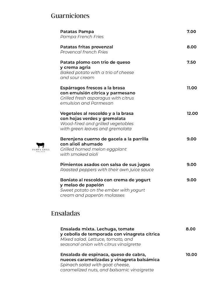 Menu_Pampa Grill Málaga_Málaga_image_1