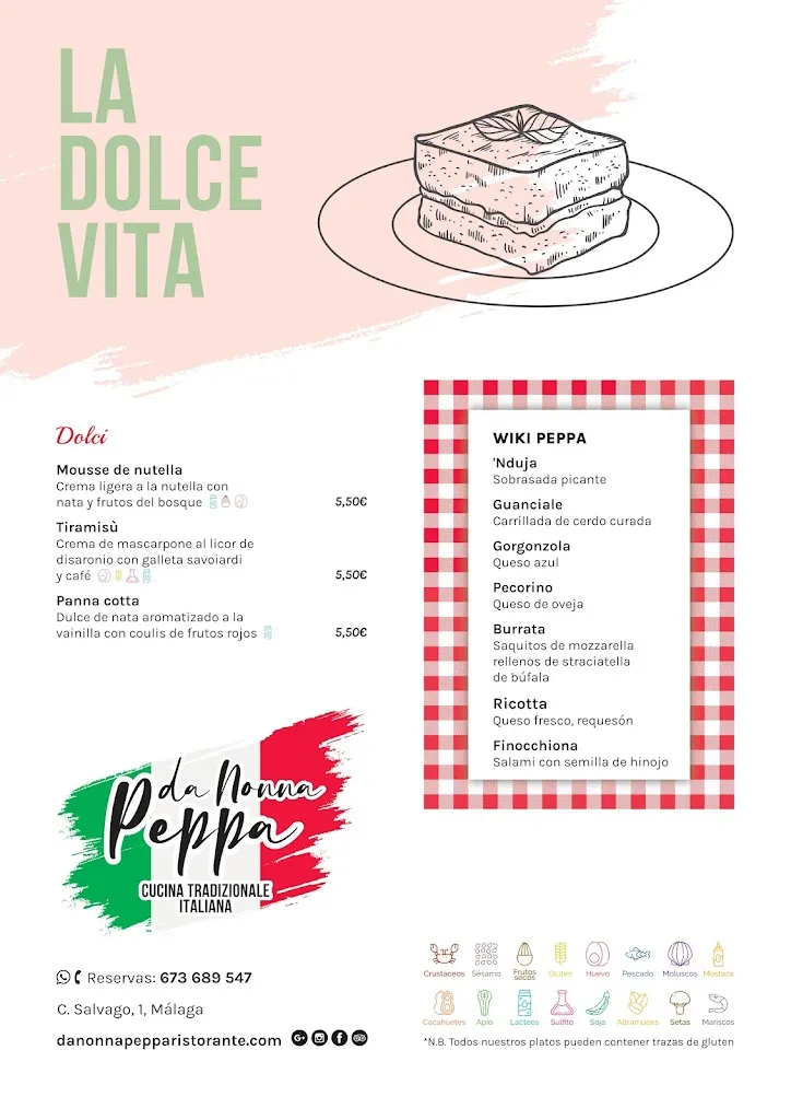 Menu_Da Nonna Peppa_Málaga_image_3