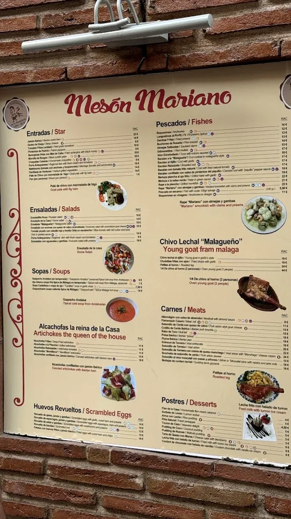 Menu_Mesón Mariano_Málaga_image_2