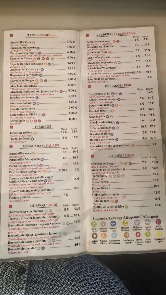 Menu_Mesón Mariano_Málaga_image_4