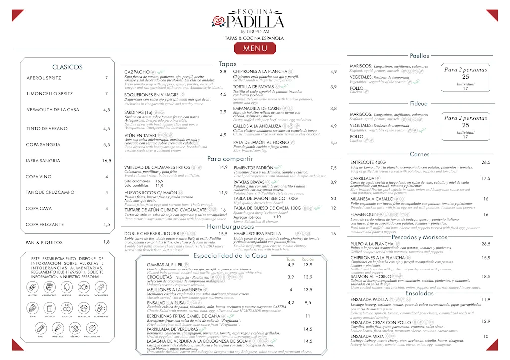 Restaurante Esquina Padilla restaurant in Málaga
