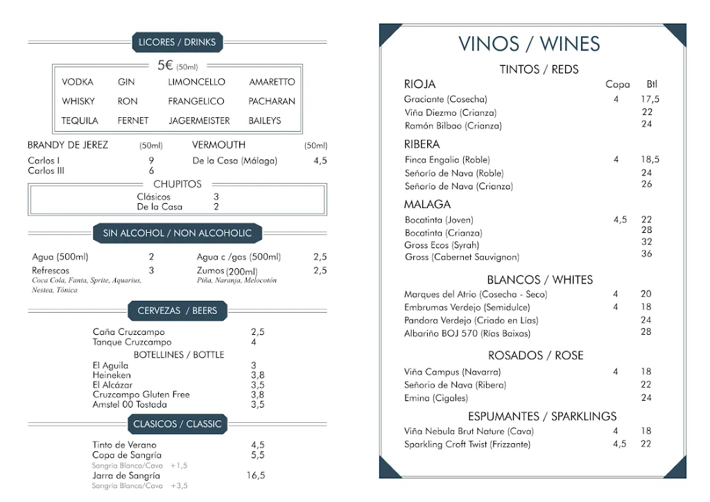 Menu_Restaurante Esquina Padilla_Málaga_image_3