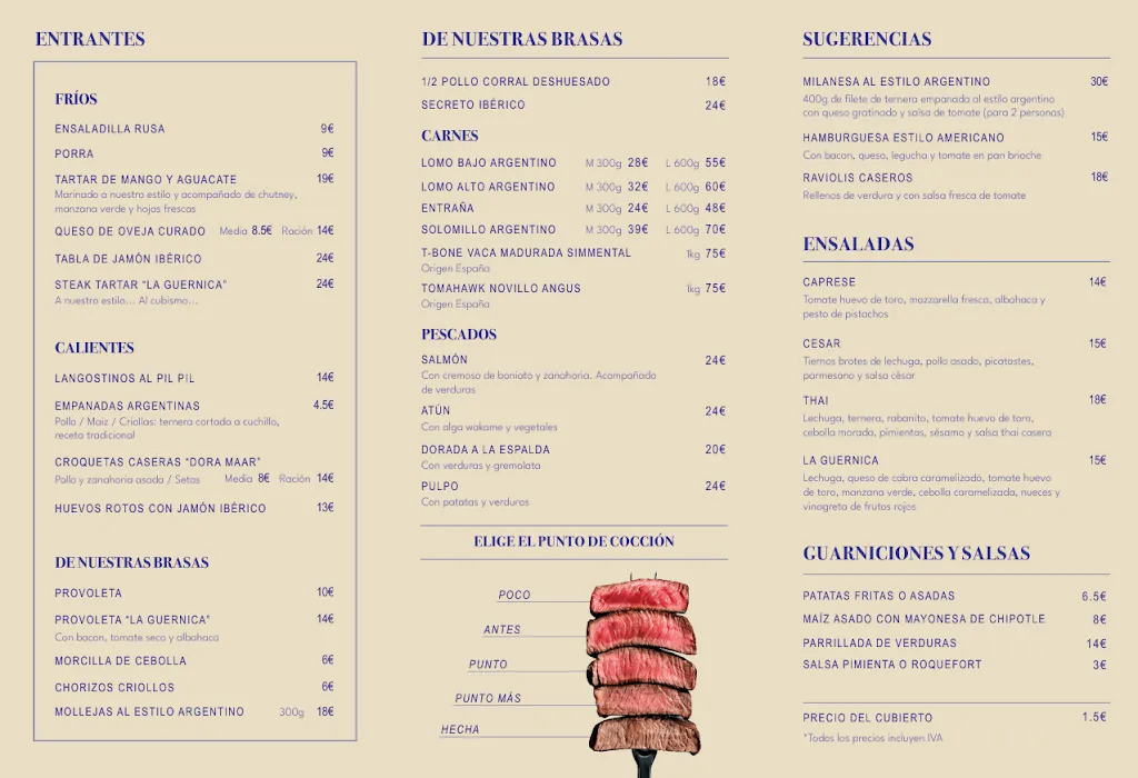 Menu_LaGuernica Asador Málaga_Málaga_image_1