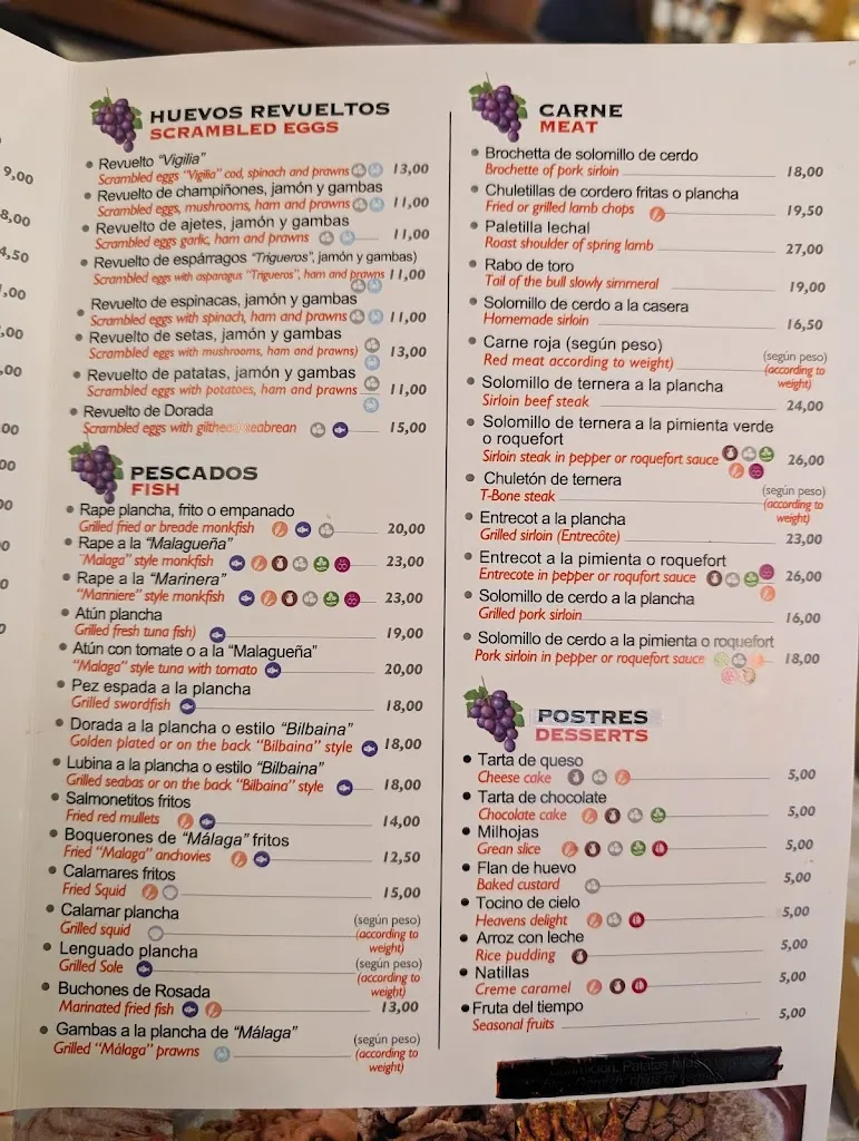 Menu_La Cepa_Málaga_image_1