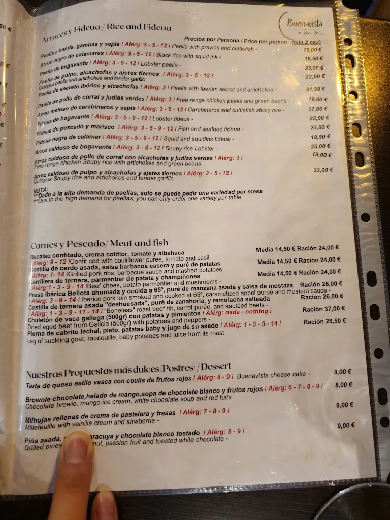 Menu_Buenavista Gastrobar & Tapas_Málaga_image_4