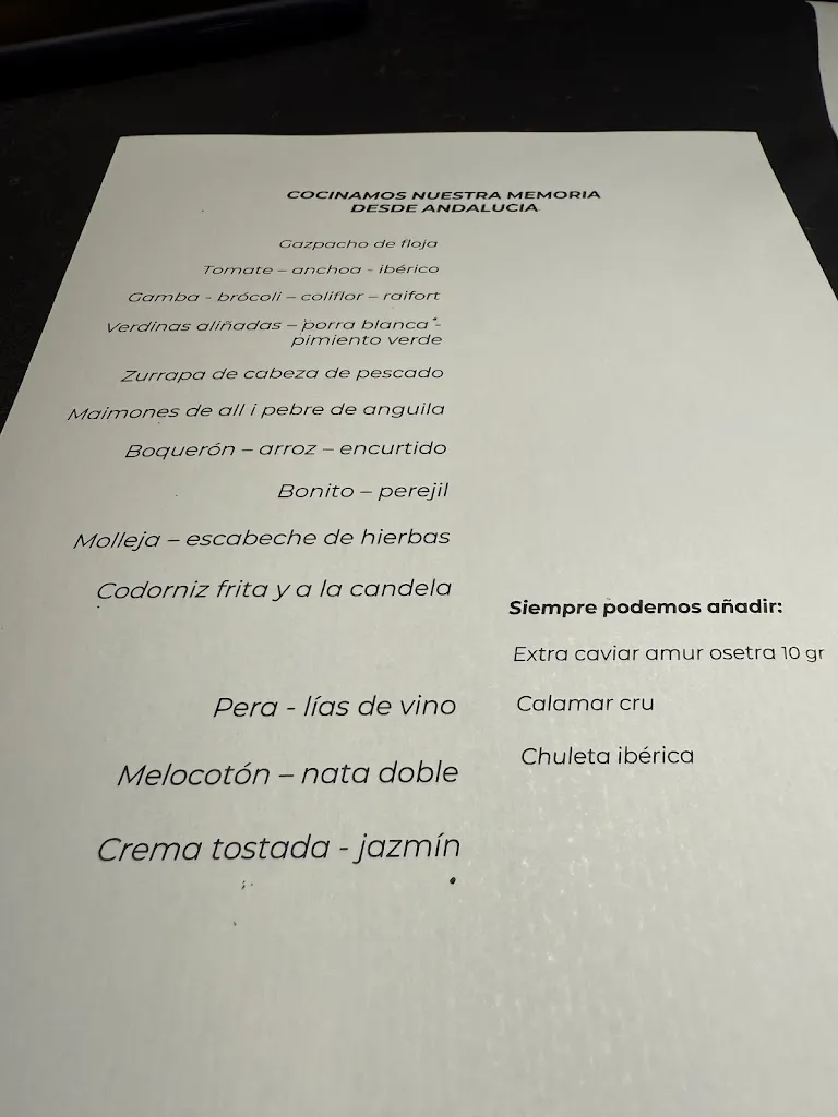 Menu_Kaleja | Dani Carnero | Restaurant in Malaga_Málaga_image_2