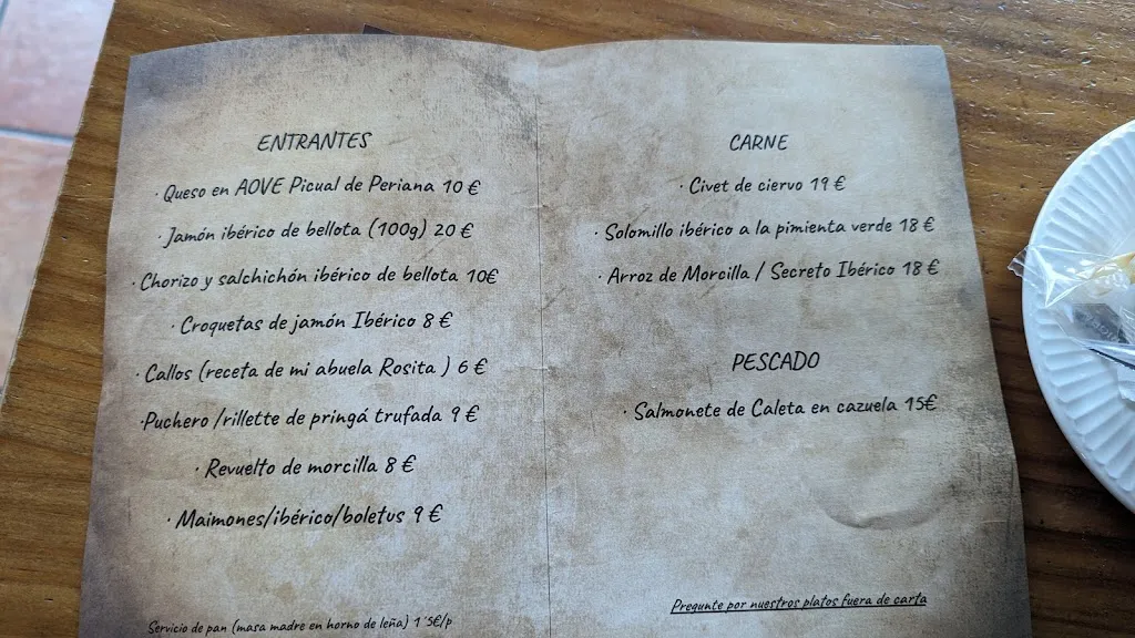 Menu_Restaurante El Chiringuito_Sedella_image_2
