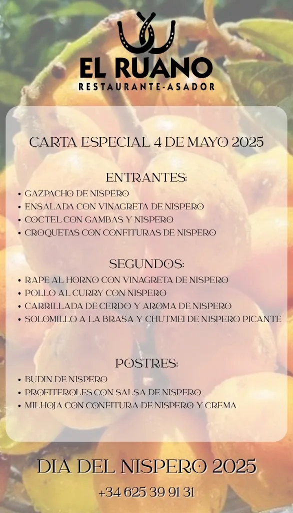 Menu_El Ruano Restaurante Asador_Sayalonga_image_1