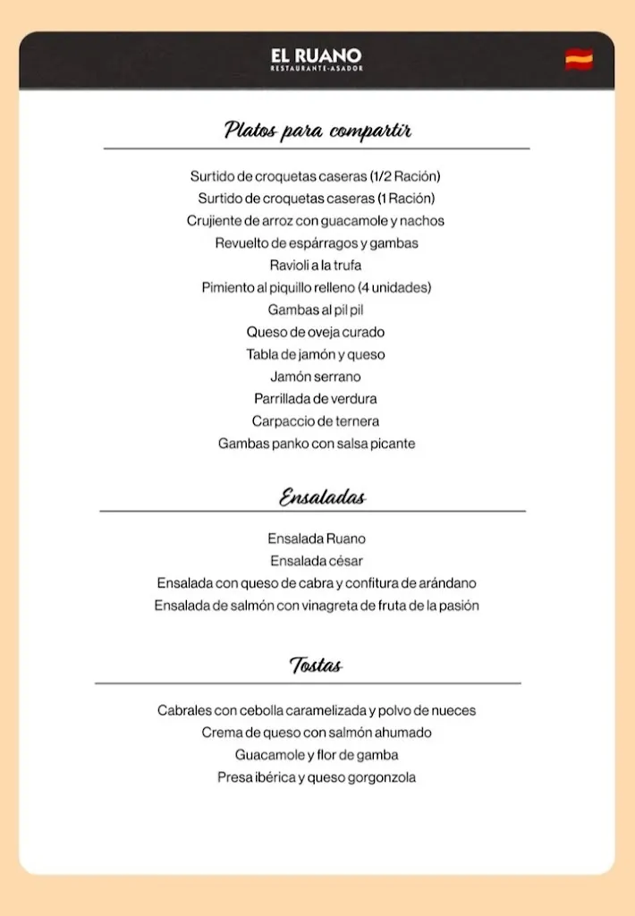Menu_El Ruano Restaurante Asador_Sayalonga_image_2