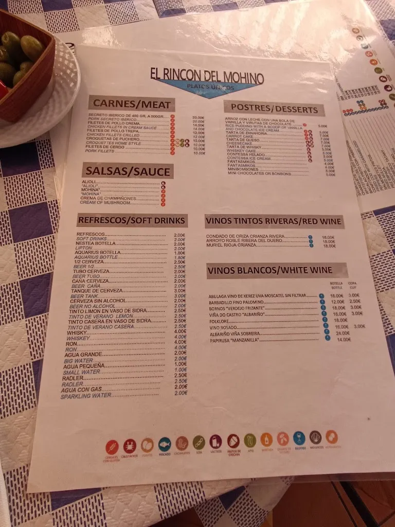 Menu_El Rincón Del Mohino_Pizarra_image_3
