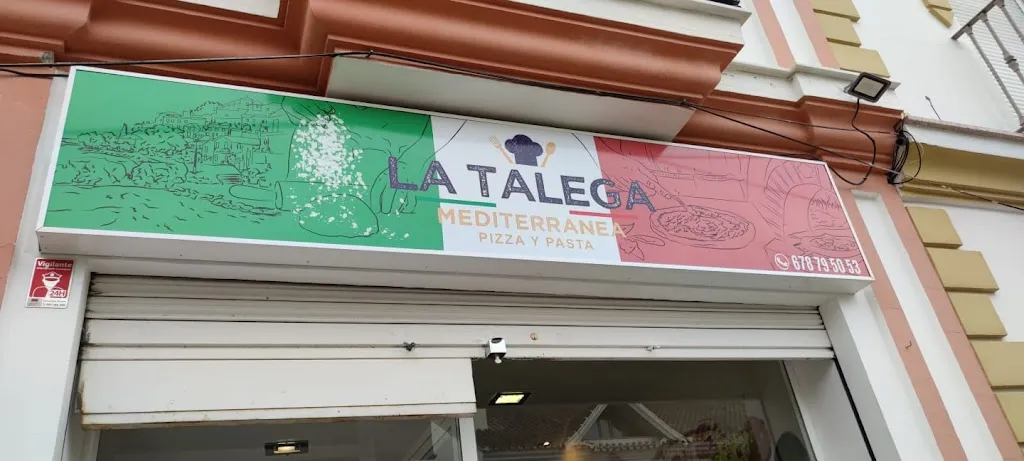 La Talega Mediterránea pizzeria restaurant in Pizarra