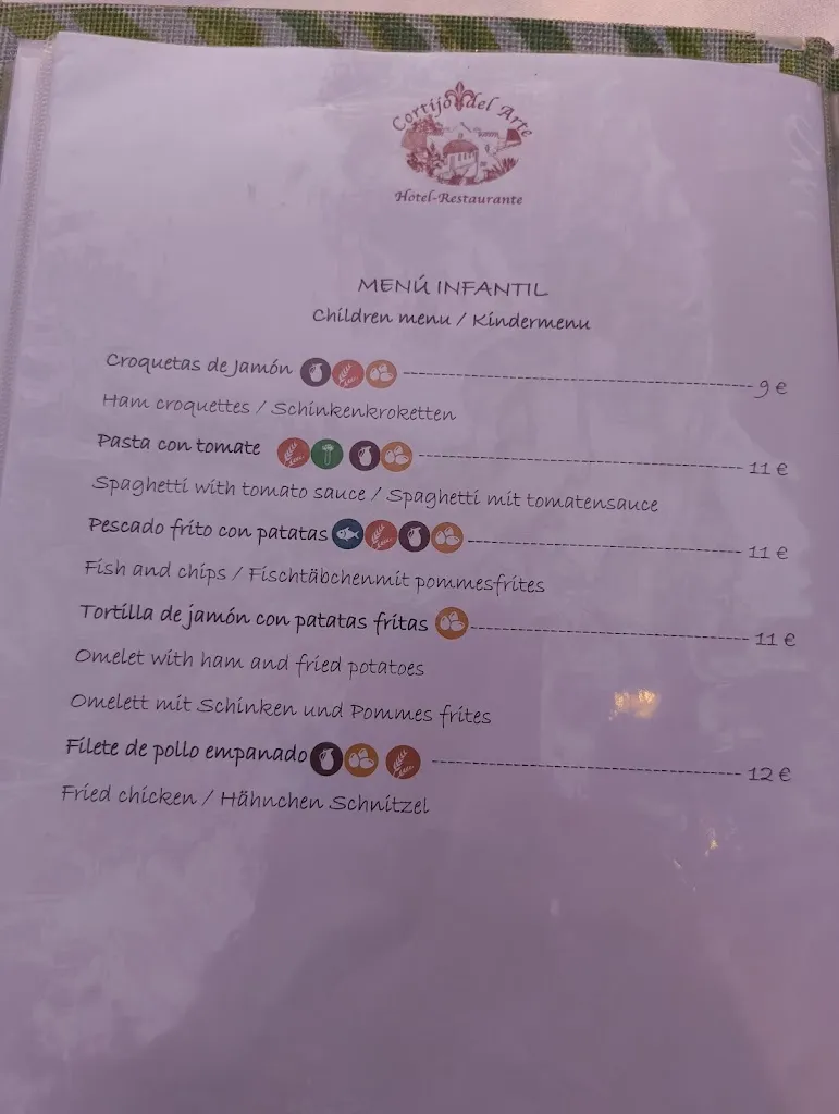 Menu_Restaurante @ Cortijo del Arte_Pizarra_image_3