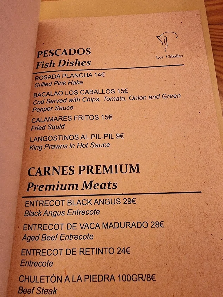 Menu_Restaurante Los Caballos_Pizarra_image_2