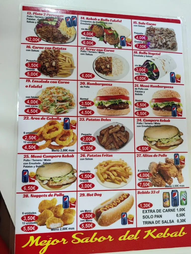 Menu_París Kebab - Pizarra_Pizarra_image_2