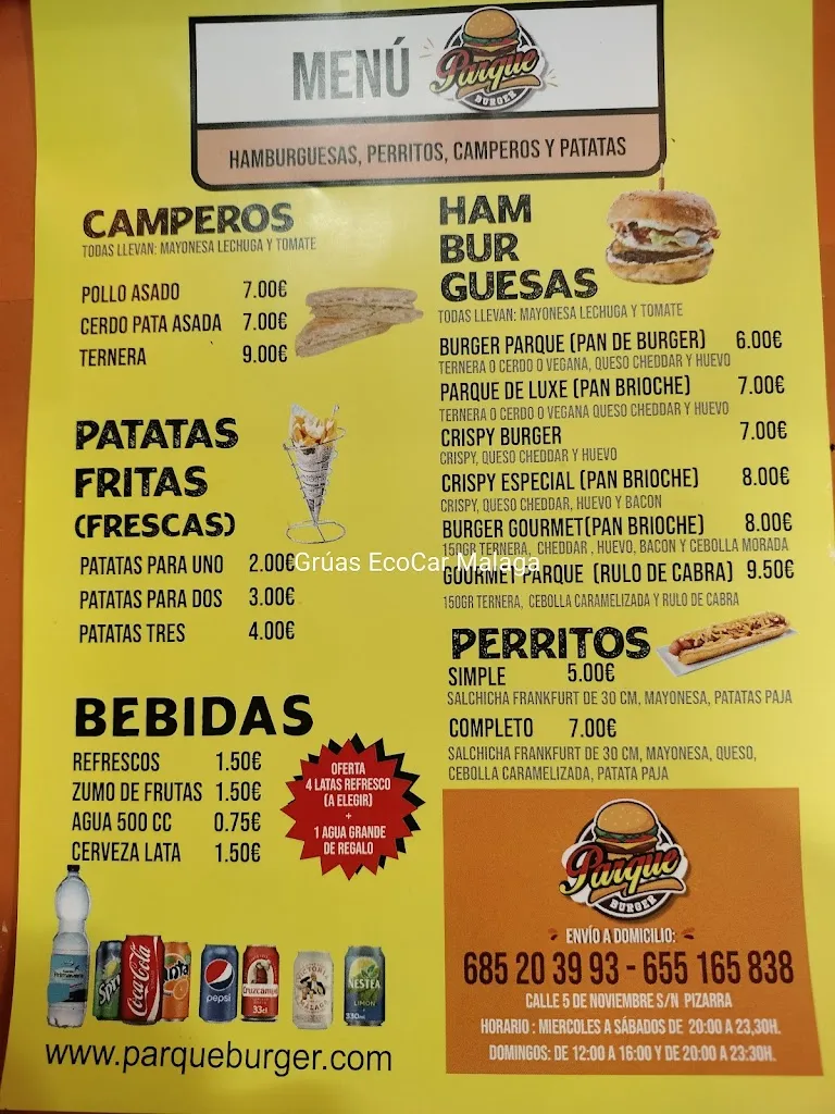 Menu_Parque Burger_Pizarra_immagine_3