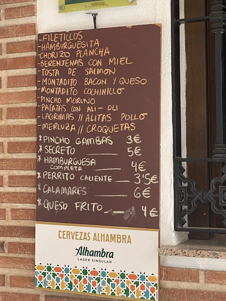 Menu_Bar Carpe Diem_Valle de Abdalajís_image_2