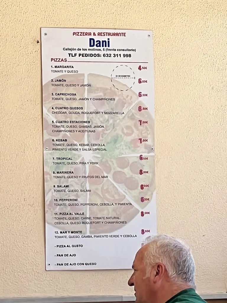 Ethan Brown_Pizzeria & Restaurante Dani_Valle de Abdalajís_review