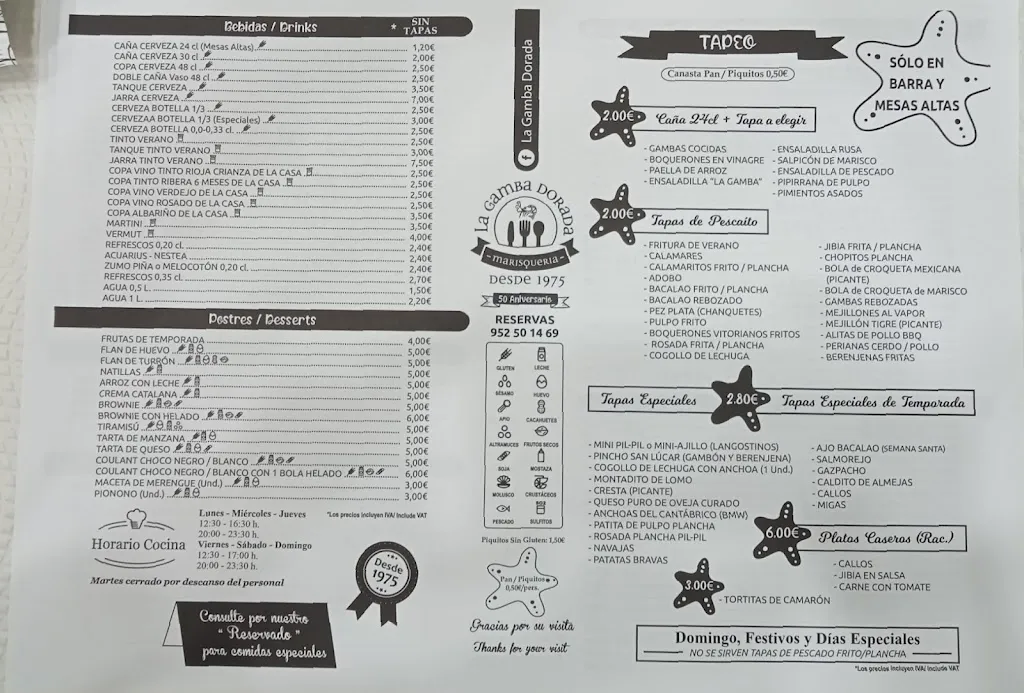 Menu_Restaurante la Gamba Dorada_Vélez-Málaga_image_1
