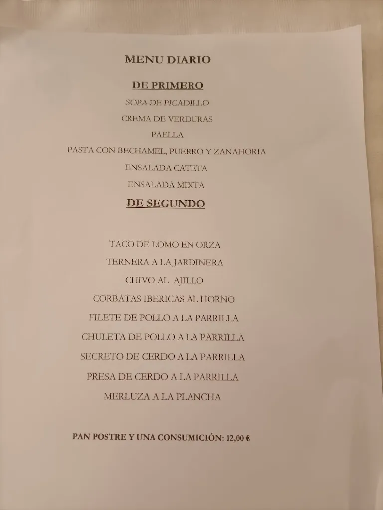 Menu_Restaurante Meson Los Migueles_Vélez-Málaga_image_1