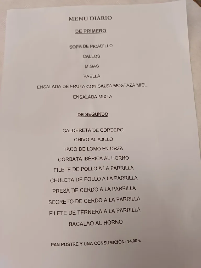 Menu_Restaurante Meson Los Migueles_Vélez-Málaga_image_2