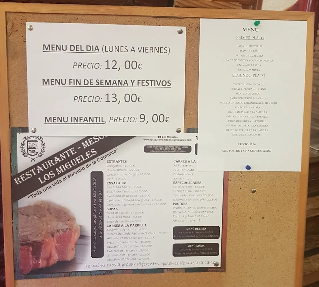 Menu_Restaurante Meson Los Migueles_Vélez-Málaga_image_3