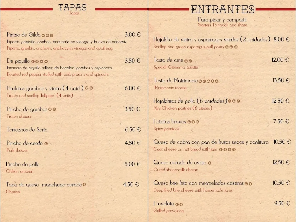 Menu_El Caserío de las Monjas_Vélez-Málaga_immagine_3