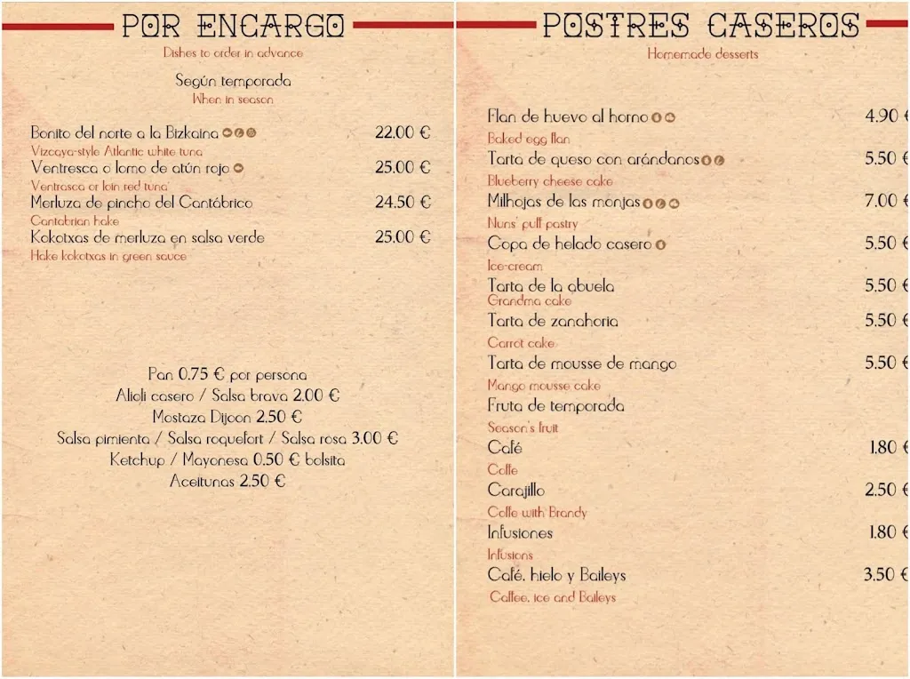 Menu_El Caserío de las Monjas_Vélez-Málaga_immagine_4