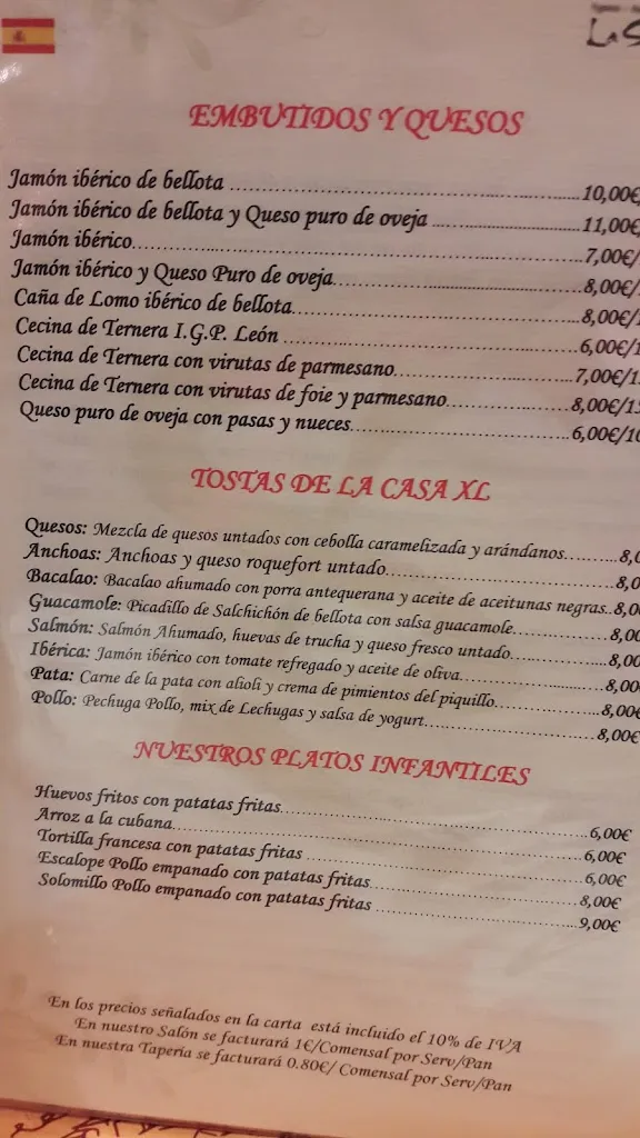Menu_Restaurante asador La Sastrería_Vélez-Málaga_image_2