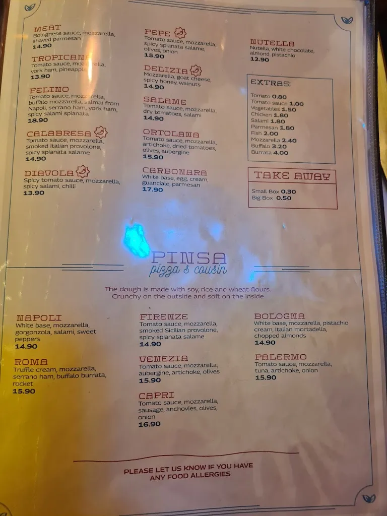 Menu_Restaurante Il Covo_Nerja_image_1