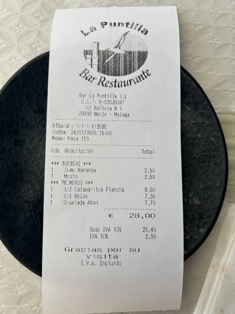 Elena F_Restaurante La Puntilla_Nerja_review