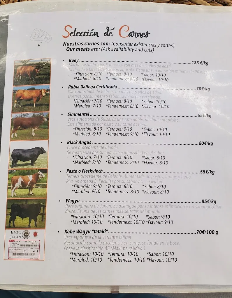 Menu_Paco El Churretero Restaurant_Nerja_image_1