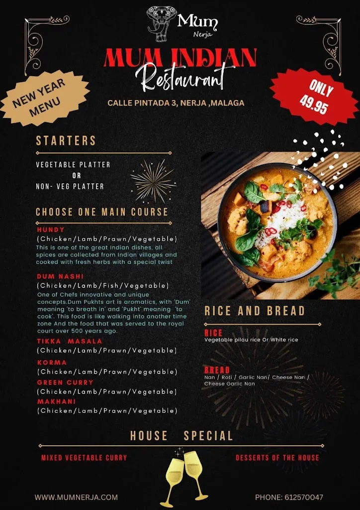 Menu_Mum Nerja - Restaurante Indio_Nerja_image_1