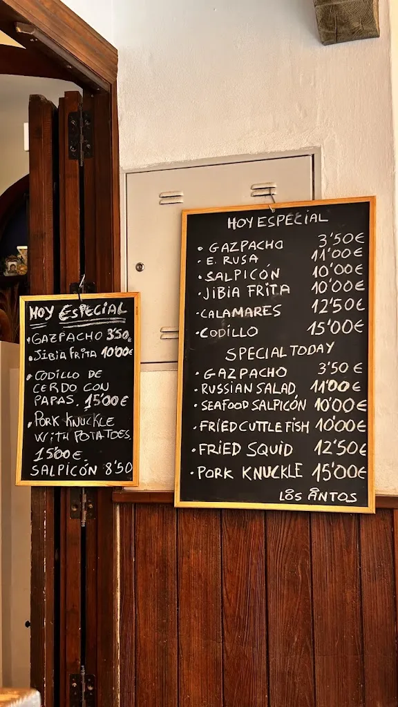Menu_Restaurante La Bodega de Antonia_Nerja_image_1