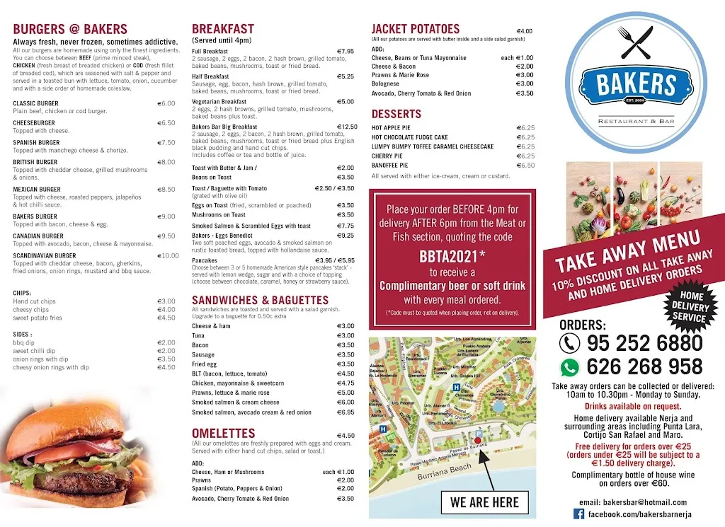 Menu_Bakers Restaurant & Bar_Nerja_image_4