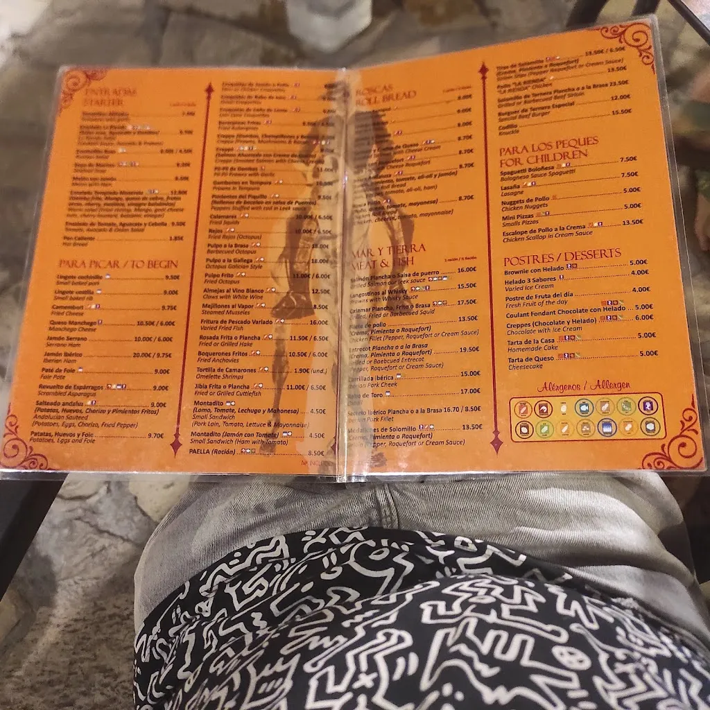 Menu_Restaurante Tapas la Rienda_Nerja_image_1