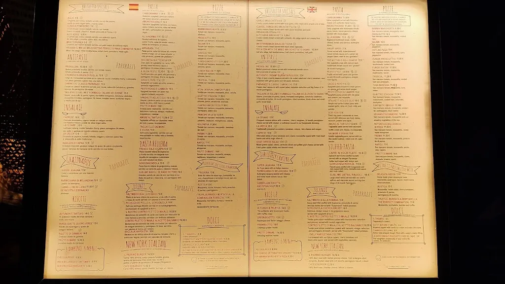 Restaurante Paparazzi_Nerja_menu_image_1