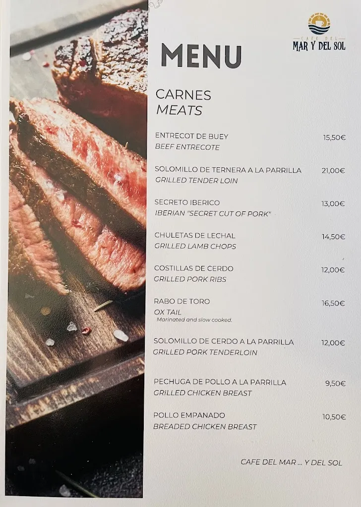 Menu_Del Mar...y Del Sol Cafe_Nerja_image_3