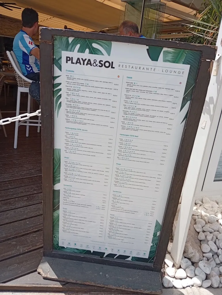 Menu_Playa & Sol Lounge Restaurant_Nerja_image_2