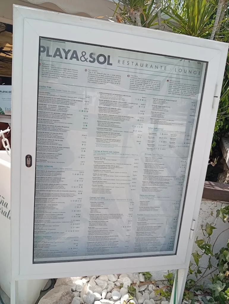 Menu_Playa & Sol Lounge Restaurant_Nerja_image_3