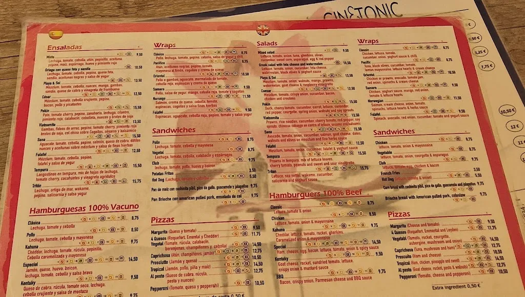 Menu_Playa & Sol Lounge Restaurant_Nerja_image_4