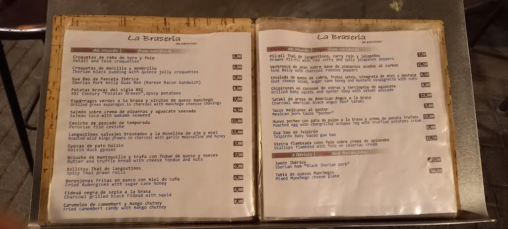 Menu_La Braseria de Pacomari_Nerja_image_2