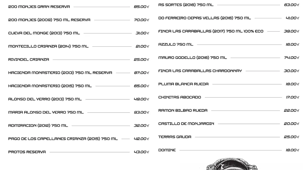 Menu_Rooftop Restaurant in Torremolinos - Space Monkey_Torremolinos_image_1