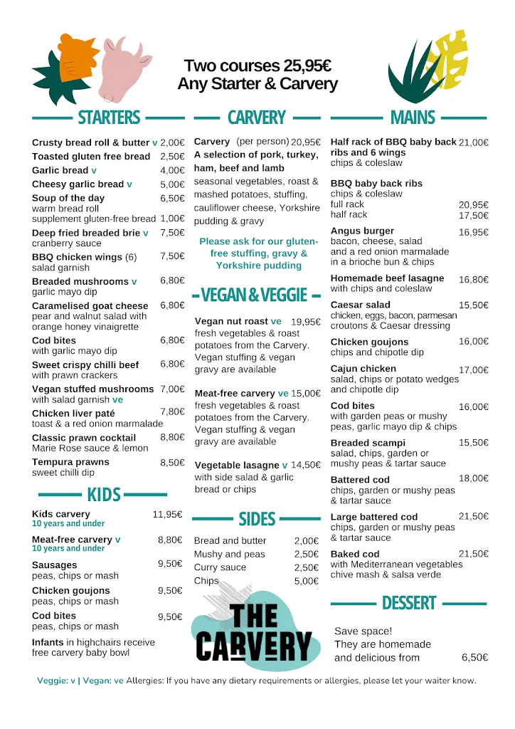 Menu_The Carvery Company - Montemar_Torremolinos_image_1