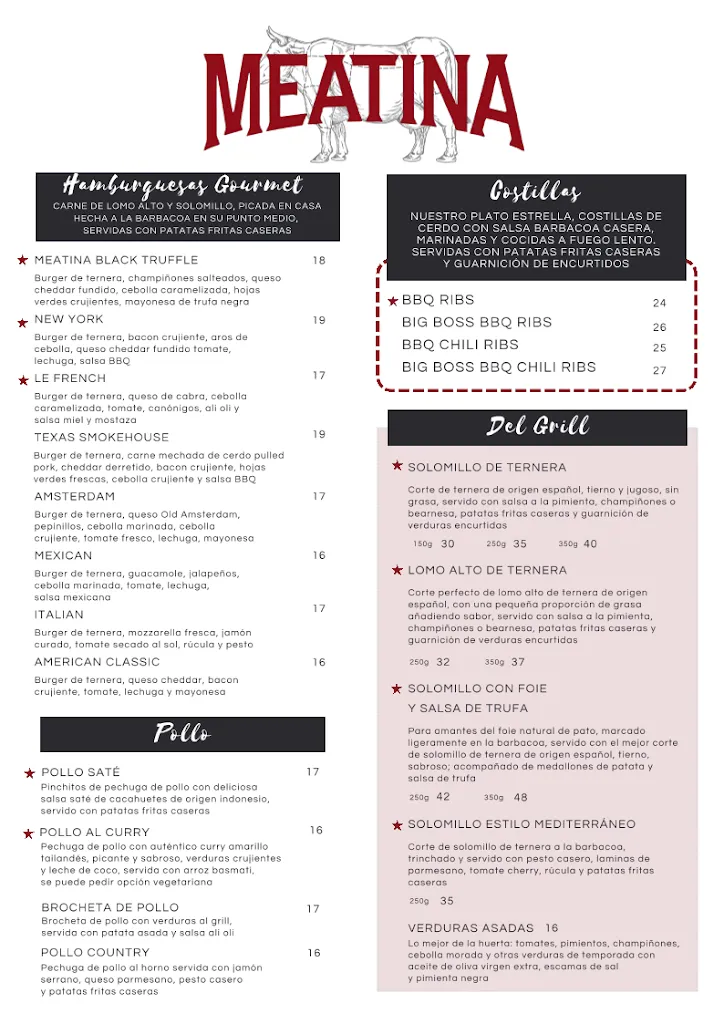 Menu_Meatina Steakhouse_Torremolinos_image_2