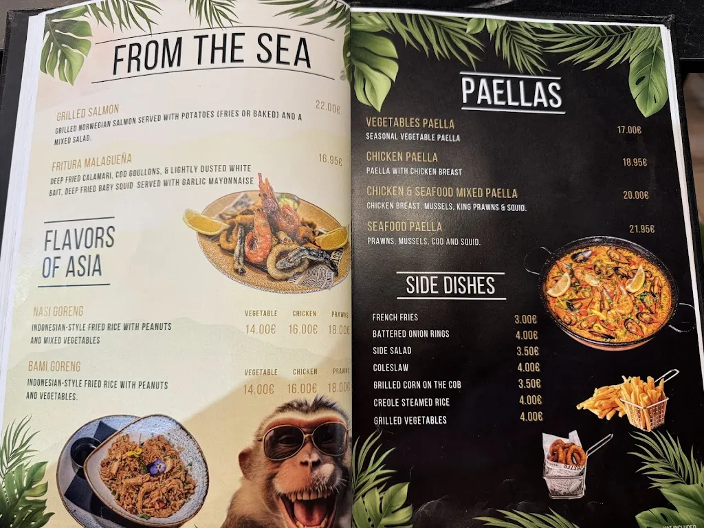 Menu_Beach Club La Carihuela - Restaurant & Lounge Bar_Torremolinos_image_1