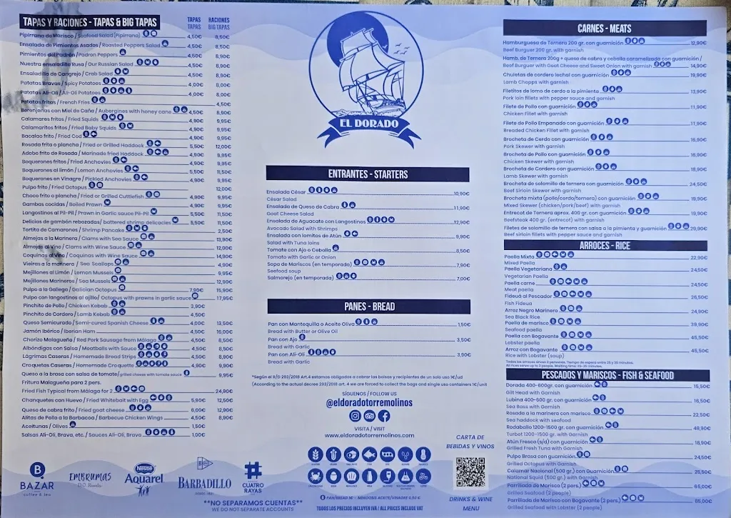 Menu_Restaurante El Dorado_Torremolinos_image_1