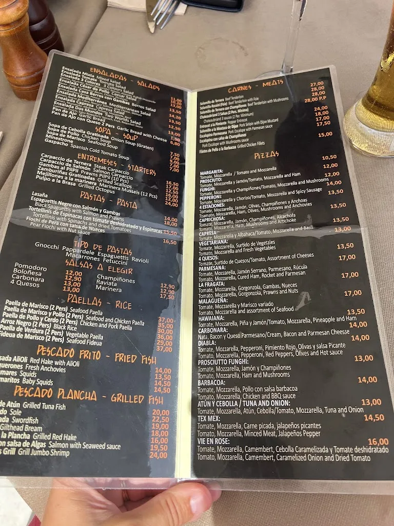 Menu_La Fragata de Tito_Torremolinos_image_1