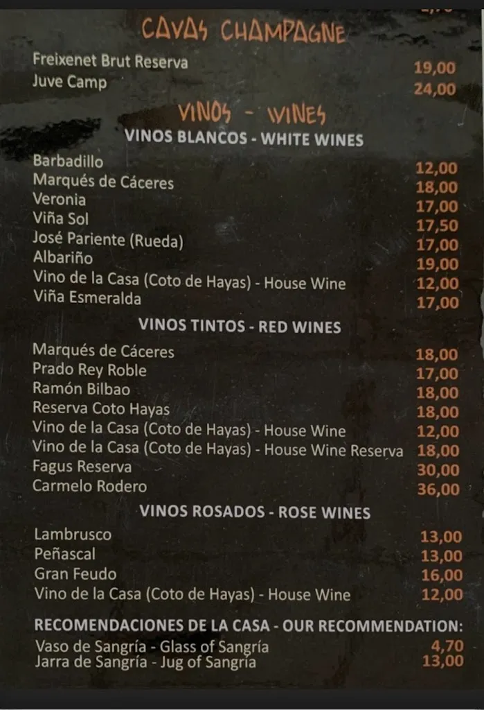 Menu_La Fragata de Tito_Torremolinos_image_4