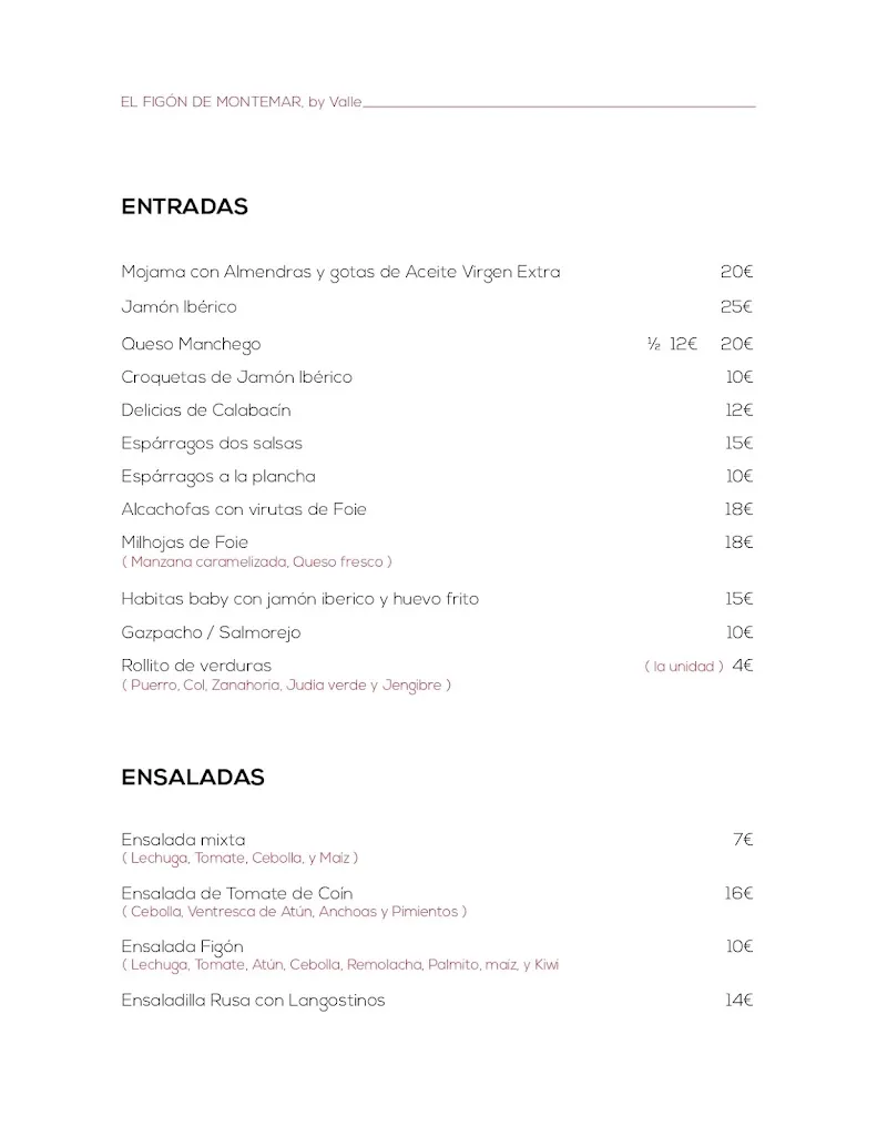 Menu_El Figón de Montemar by Valle_Torremolinos_image_1